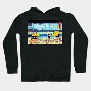 At the shore of the Sumida river Hoodie